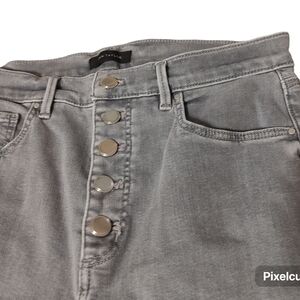 Ann Taylor Button Fly Jean